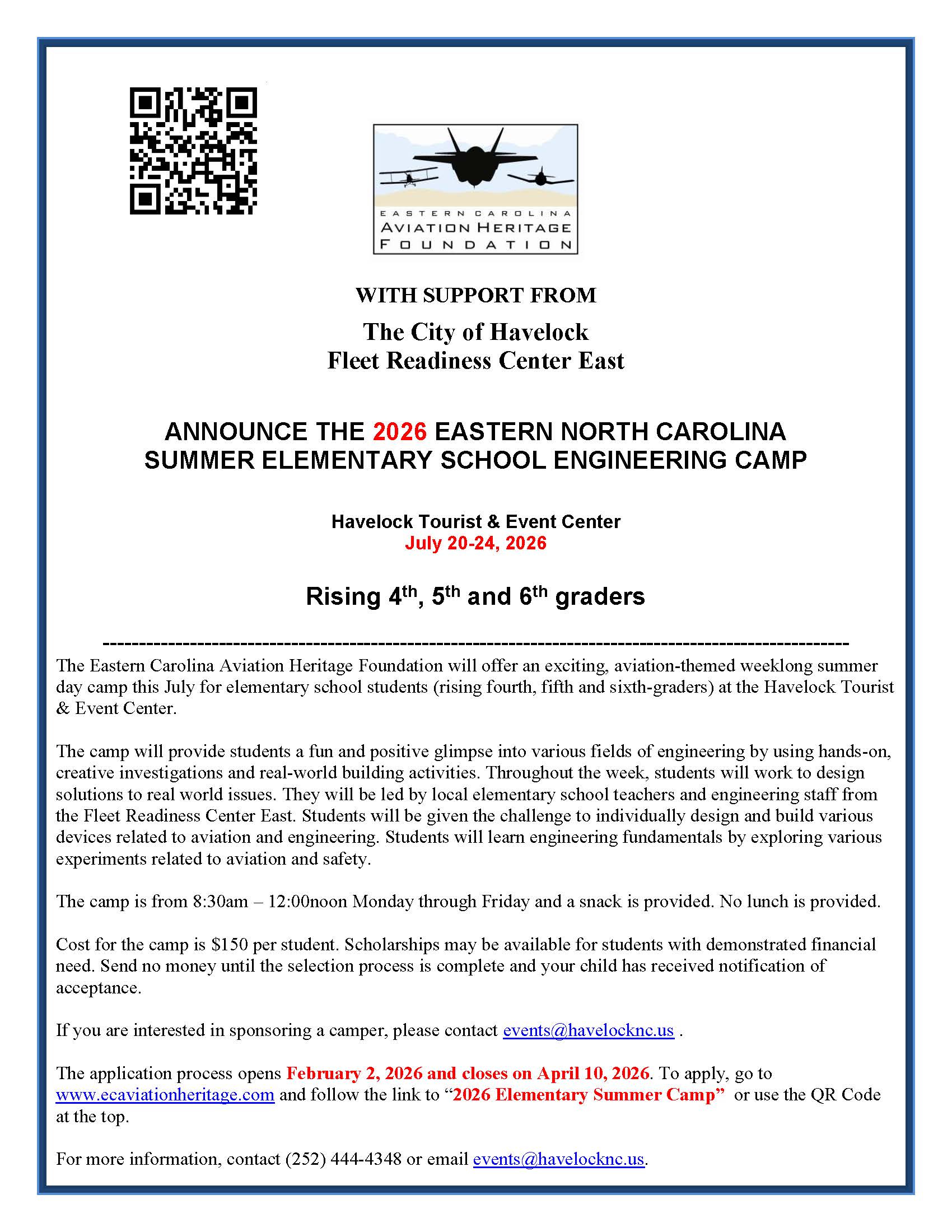 QR Code ECAHF_SummerCamp_Flyer_2026